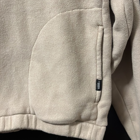 Vans Tan Quarter-Zip Sweatshirt - Picture 3 of 3
